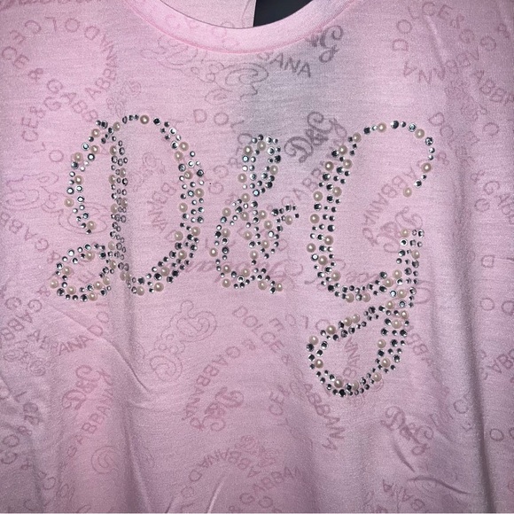 Dolce & Gabbana Pink Women's Top - Picture 4 of 4